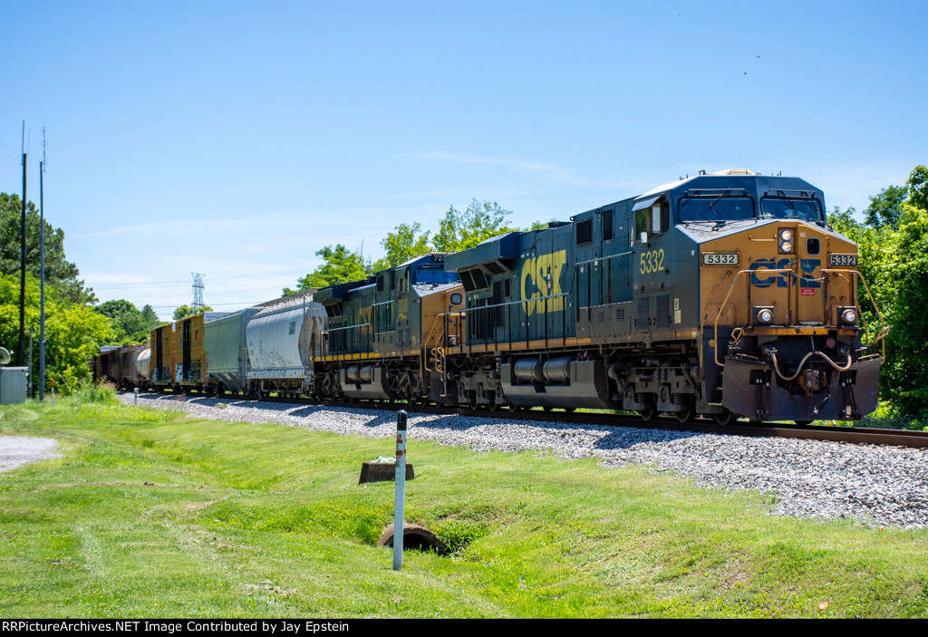 Northbound manifest at Wartrace 